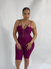 Load image into Gallery viewer, Stacey Studded Romper