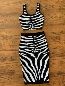 Zebra Midi Set