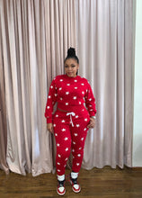 Load image into Gallery viewer, Star print sweatsuit